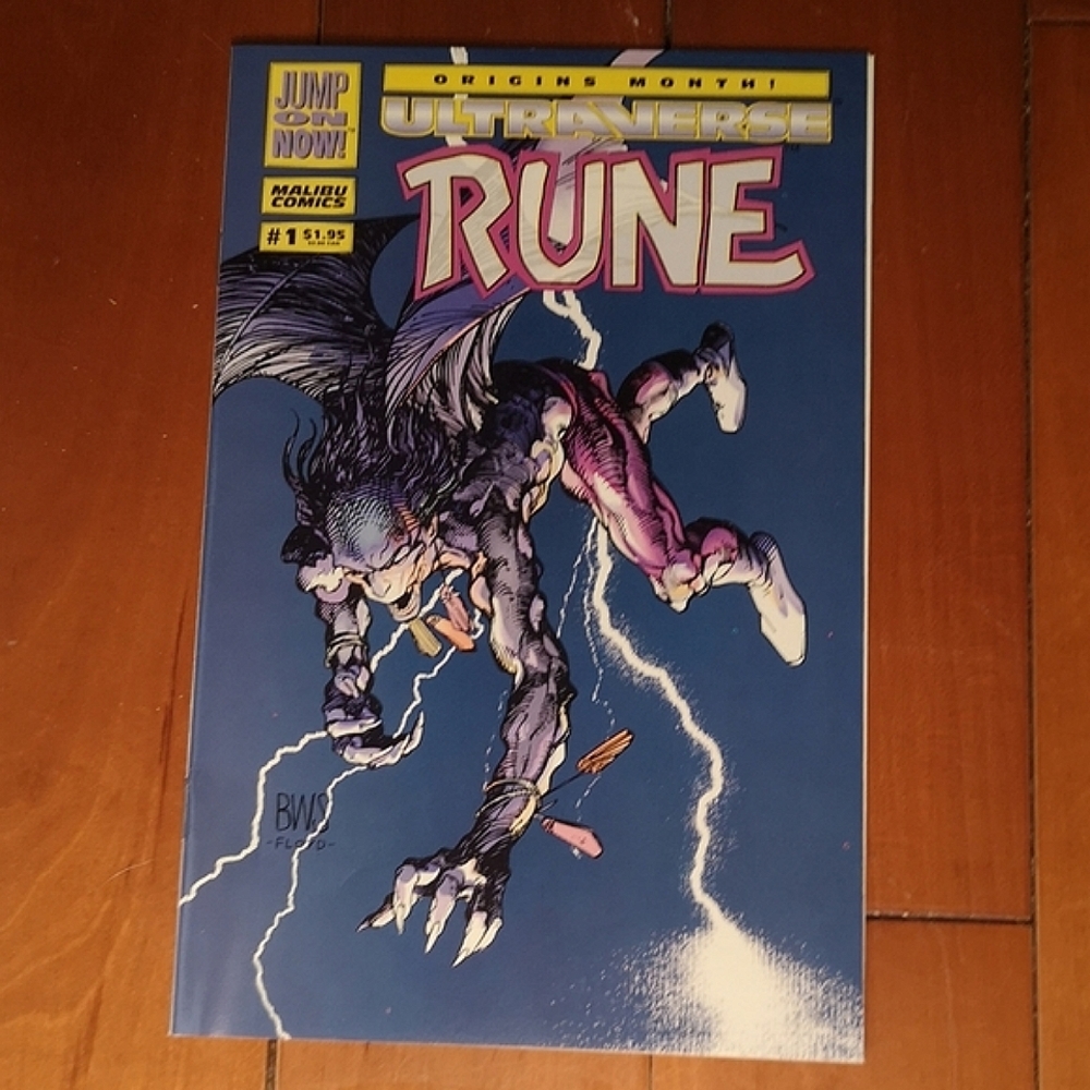 RUNE Malibu Comics Vol. #1 Comic Book 1994 By Barry Windsor-Smiths and Chris Ulm